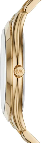 Vista 2 de Michael Kors Watches Slim Runway Reloj, Dorado
