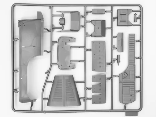 Vista 10 de ICM Modelos G4 con cubierta abierta WWII coche alemán