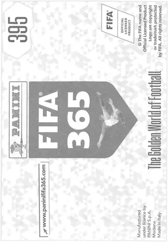Vista 2 de 2017-18 Panini FIFA 365 Stickers Soccer #395 FC Basel 1893 20th Title/Milestones Official Smaller Than Trading Card Sized Album Sticker in Raw
