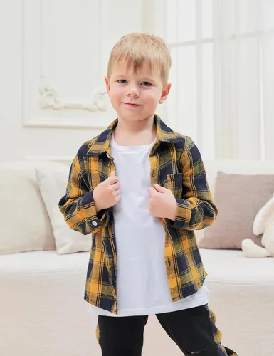 Vista 2 de FoWear Conjunto de ropa para bebé niño de 3 piezas, sudadera con capucha y pantalones blancos para otoño e invierno