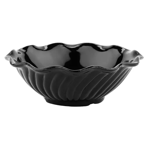 Vista 11 de G.E.T. DD-50-BK - Plato de postre para helado de tulipanes de plástico, 5 onzas, color negro (juego de 12)