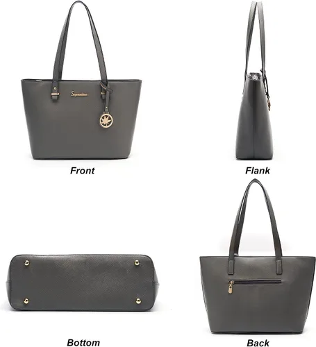 Vista 2 de Soperwillton - Juego de bolsas para mujer a la moda, 5
