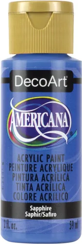 Vista 13 de DecoArt Pintura acrílica Americana, 2 onzas, azul Bahaman (DA255-3)