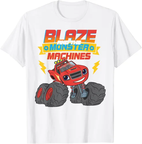 Vista 44 de Blaze & The Monster Machines Cute Blaze - Camiseta Negro