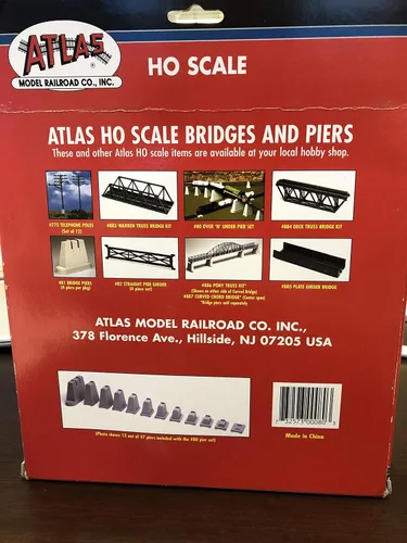 Vista 2 de Juego de muelles (juego de 47 piezas) HO Scale Atlas Trains