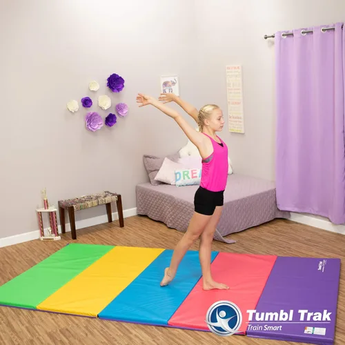 Vista 5 de Tumbl Trak Colchoneta plegable para gimnasia