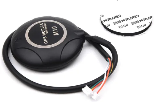 Vista 2 de Readytosky Módulo GPS M8N Brújula incorporada con soporte de antena GPS para controlador de vuelo estándar Pixhawk 2.4.6 2.4.8 APM 2.6 2.8 Para
