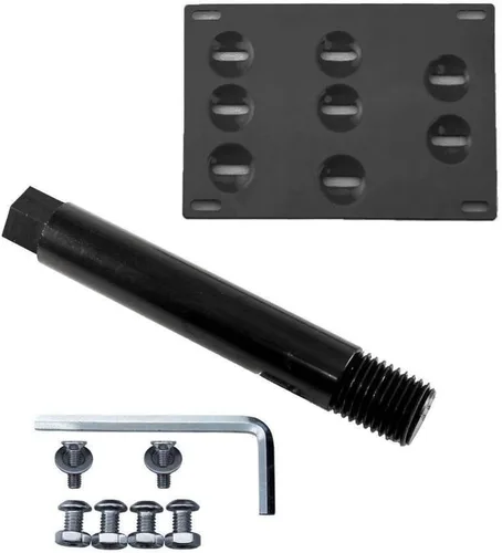 Vista 2 de Xotic Tech - Gancho de remolque para placa de matrícula compatible con Volkswagen Beetle Jetta o Audi TT (negro)