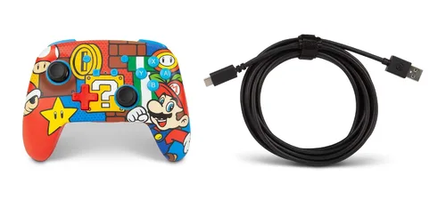 Vista 7 de PowerAEnhanced Wireless Controller for Nintendo Switch - Mario Pop Only at Tienda