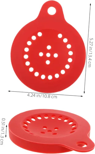Vista 5 de Cubierta de silicona para hacer palomitas de maíz, varios agujeros, antiderrames, para microondas, tapa de repuesto para uso doméstico