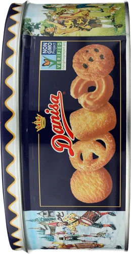 Vista 7 de Danisa, Lata de galletas de mantequilla, 16 onzas