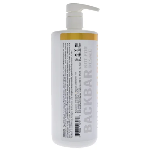 Vista 2 de Billy Jealousy Gold Standard 4 en 1 All Over Wash - Limpieza de manos, cuerpo, cara y cabello, lavado calmante e hidratante, papaya, menta, romero