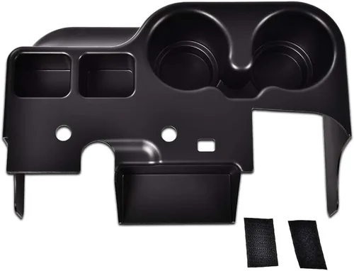 Vista 15 de PIT66 Soporte para taza de consola central, compatible con Dodge Ram 1500 2500 3500 1994-1997, color negro