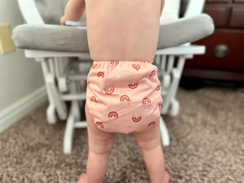 Vista 7 de Alvababy - 12 unidades de insertos para pañales de tela - Insertos súper suaves de 4 capas para pañales y fundas