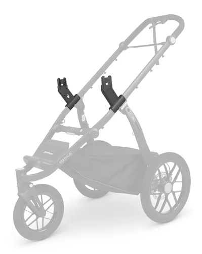 Vista 4 de UPPAbaby Adaptadores para Ridge, compatible con Aria, Mesa V2, Mesa Max y moisés, accesorio rápido + seguro, 1 par
