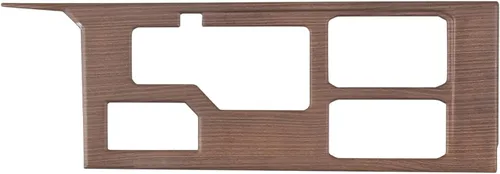 Vista 18 de Aunginsy Marco para panel de cambio de marchas con caja de almacenamiento Compatible con Toyota Tundra/Sequoia 2022-2024 2025 Protector contra