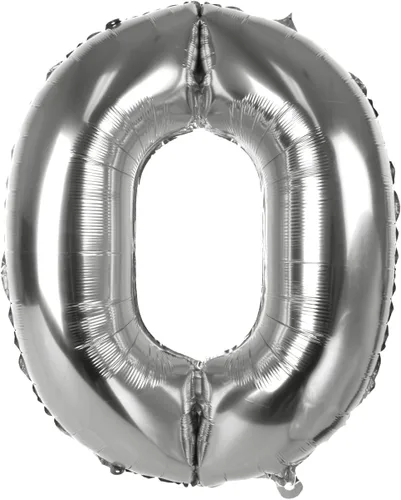 Vista 19 de Treasures Gifted Globos dorados grandes de números – Globo de aluminio número 0 de 40 pulgadas – Números de globos de cumpleaños – Números de globos
