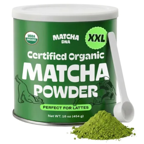 Vista 7 de Té Verde Matcha DNA, certificado orgánico