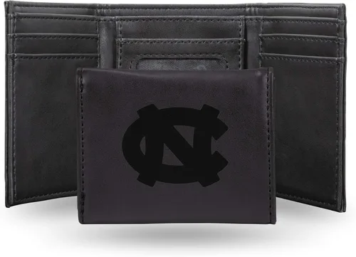 Vista 35 de NCAA Rico Industries - Billetera triple grabada con láser, con grabado láser, accesorio para hombre