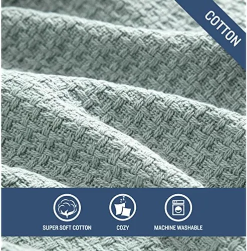 Vista 6 de Tommy Bahama Coast Blanket, Full/Queen, Aqua