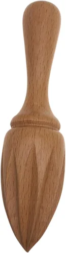 Vista 3 de Exprimidor de limón Extractor de frutas de madera, herramienta de cocina casera de mano adecuada para jugo de frutas (1 unidad, estilo A)