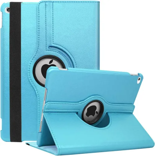 Vista 27 de Funda giratoria para iPad de 9.7 pulgadas 2018 2017 / Funda para iPad Air 2 - Funda protectora con soporte giratorio de 360 grados y función