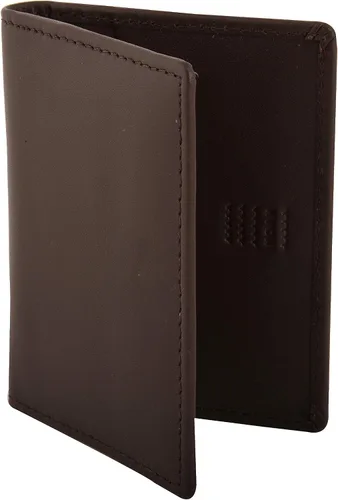 Vista 2 de Maison De Noah Cartera de cuero de napa con bloqueo RFID y solapa multiranura para hombre
