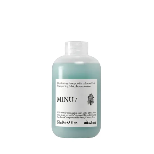 Vista 13 de Davines MINU/Champú, limpiador protector e iluminador para cabello teñido – Preserva la vitalidad y el brillo con café verde – Fórmula suave que