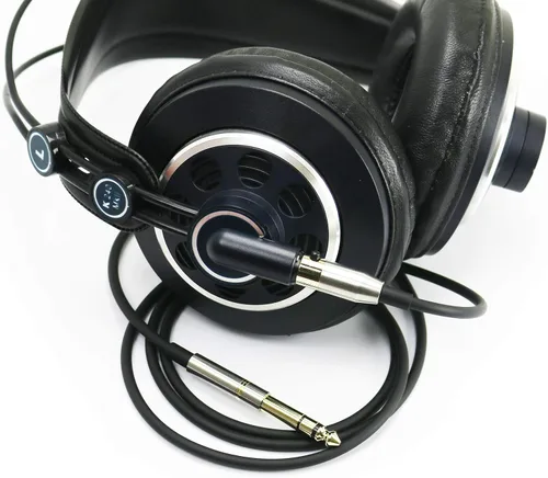 Vista 7 de NewFantasia Cable de actualización de audio de repuesto compatible con AKG K240, K240S, K240MK II, Q701, K702, K171, K141, K181, K271s, K271 MKII