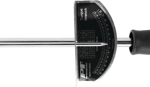 Vista 4 de Performance Tool M195 llave dinamométrica de estilo haz de 0-80 pulgadas y 0-7 Newton-metro