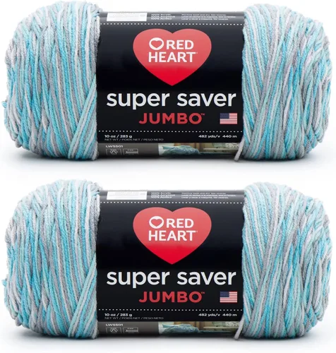 Vista 90 de Red Heart Super Saver Jumbo Ovillo de lana, Amatista