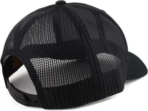 Vista 2 de Trendy Apparel Shop AIDS Awareness Red Ribbon Patch 6 Panel Trucker Mesh Cap