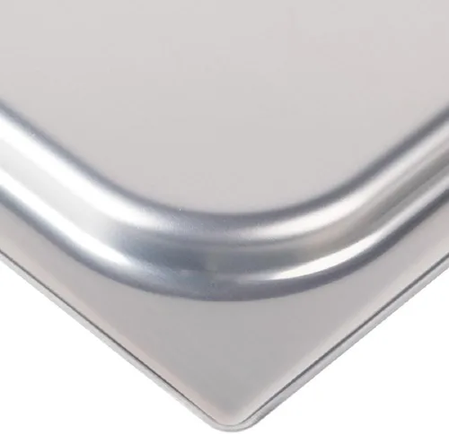 Vista 3 de Soro Essentials - Cubierta de acero inoxidable con muescas para mesa de vapor de sexto tamaño con mango. Se adapta a la mesa de vapor de sexto