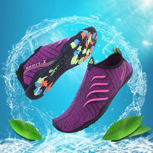 Vista 5 de Zapatos deportivos acuáticos para hombre y mujer PENGCHENG, un secado rápido, ligeros, para pies anchos, suela sólida de drenaje, para deportes