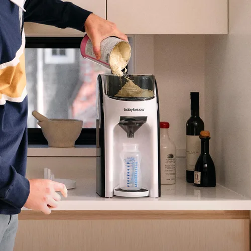 Vista 9 de Baby Brezza Nueva y Mejorada Máquina Dispensadora de Fórmula Formula Pro Advanced - Mezcla Automáticamente un Biberón de Fórmula Tibia al Instante