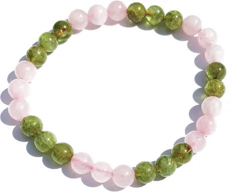 Vista 15 de Pulsera con cuentas de gemas naturales, ojo de tigre, hematita, ágata negra, granito, sándalo, piedra de lava, joyería elástica hecha a mano