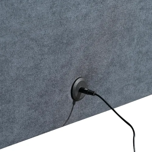 Vista 6 de JUSTONE Sofá modular modular para sala de estar, muebles modernos y versátiles con puertos de carga USB, altavoz Bluetooth integrado en el brazo