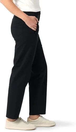 Vista 2 de Lee Ultra Lux - Pantalón de pierna recta relajado de tiro medio para mujer
