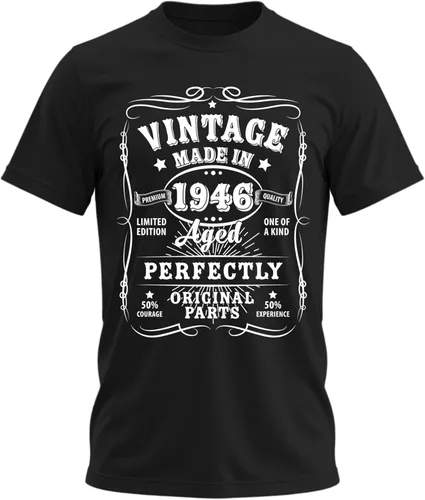 Vista 38 de Camiseta de cumpleaños para hombre, leyendas nacieron en 19XX, camiseta Negro