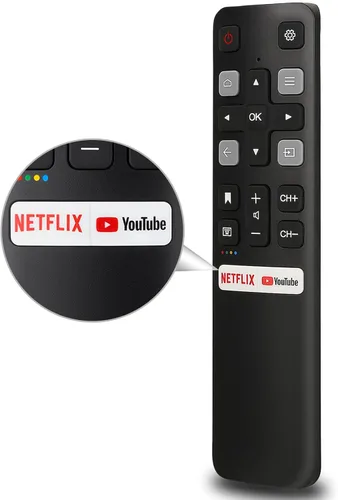 Vista 14 de Control remoto de repuesto solo para todos los televisores Roku, compatible con TCL Roku/Hisense Roku/Onn Roku Series Smart TV
