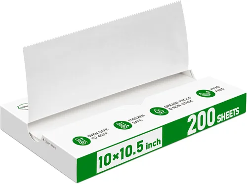 Vista 15 de EcoDispose 2000 hojas de papel precortadas de 6 x 10.5 pulgadas, color Blanco