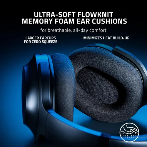 Vista 5 de Razer Barracuda - Auriculares inalámbricos para juegos y móviles PC Playstation Switch Android iOS 24 GHz inalámbrico Bluetooth micrófono integrado