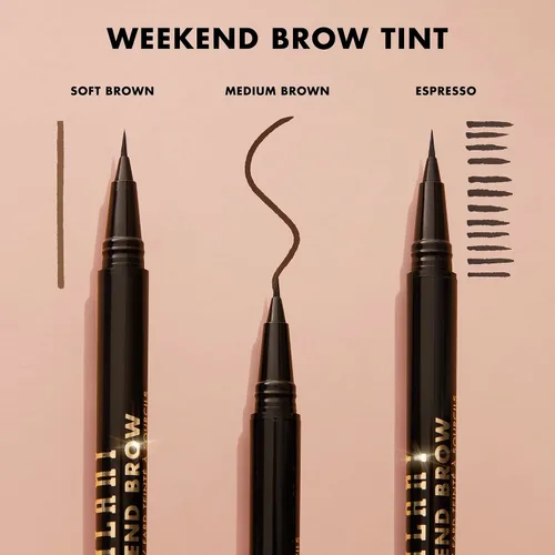 Vista 5 de Milani Weekend Brow Tinte para Cejas - 130 Marrón Medio