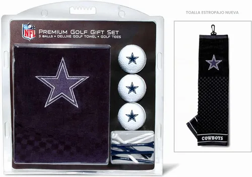 Vista 2 de Conjunto de Toallas Bordadas NFL Regalo NFL Equipo: Dallas Cowboys