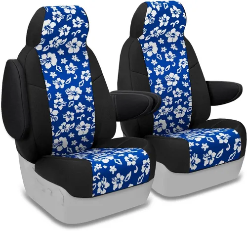 Vista 37 de Coverking Custom Fit cubierta de asiento para determinados modelos de Chevrolet – neopreno, Negro