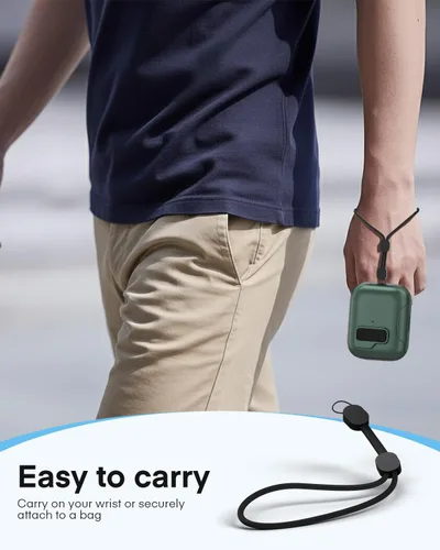 Vista 8 de Maxjoy Funda protectora para AirPods Pro 3 con kit de limpieza, funda rígida militar con bloqueo que absorbe los golpes, azul oscuro