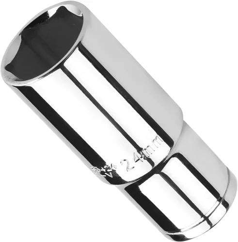 Vista 13 de Auniwaig 1/2" Drive x 0.315 in Deep 6-Point Impact Socket, métrico, Cr-V, conector fraccional mecánico