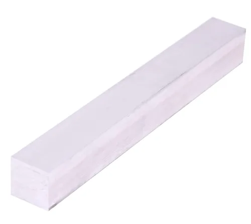 Vista 6 de Barra cuadrada de aluminio de 1-1/2" X 1-1/2" de 12" de largo +0/ -.05" 6061 placa de uso general, T6511 sólido nuevo material de moledor