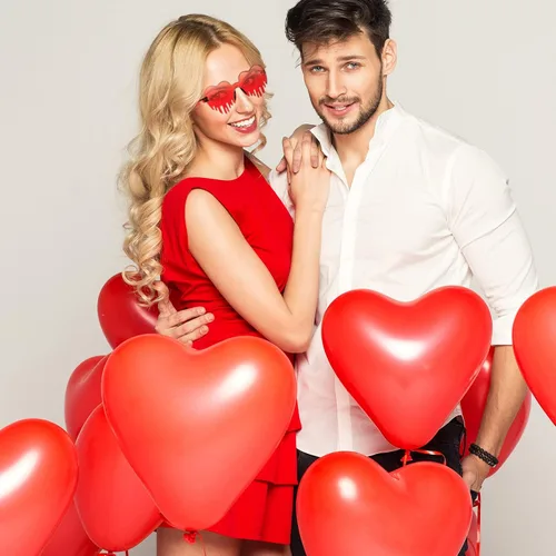 Vista 6 de Gafas de sol de corazón derretido 4 piezas para mujer gafas de sol de goteo con corazón sin borde disfraz de Halloween