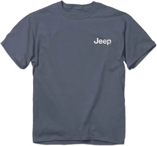 Vista 6 de Jeep - Camiseta Libertad, Azul Magneto, Diseño de la Bandera Americana 100% algodón hilado en anillo
